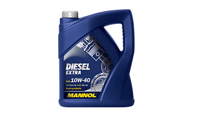 MANNOL Diesel Extra 10W-40 API CH-4/SL ACEA A3 / B3 Semi-Synthétique